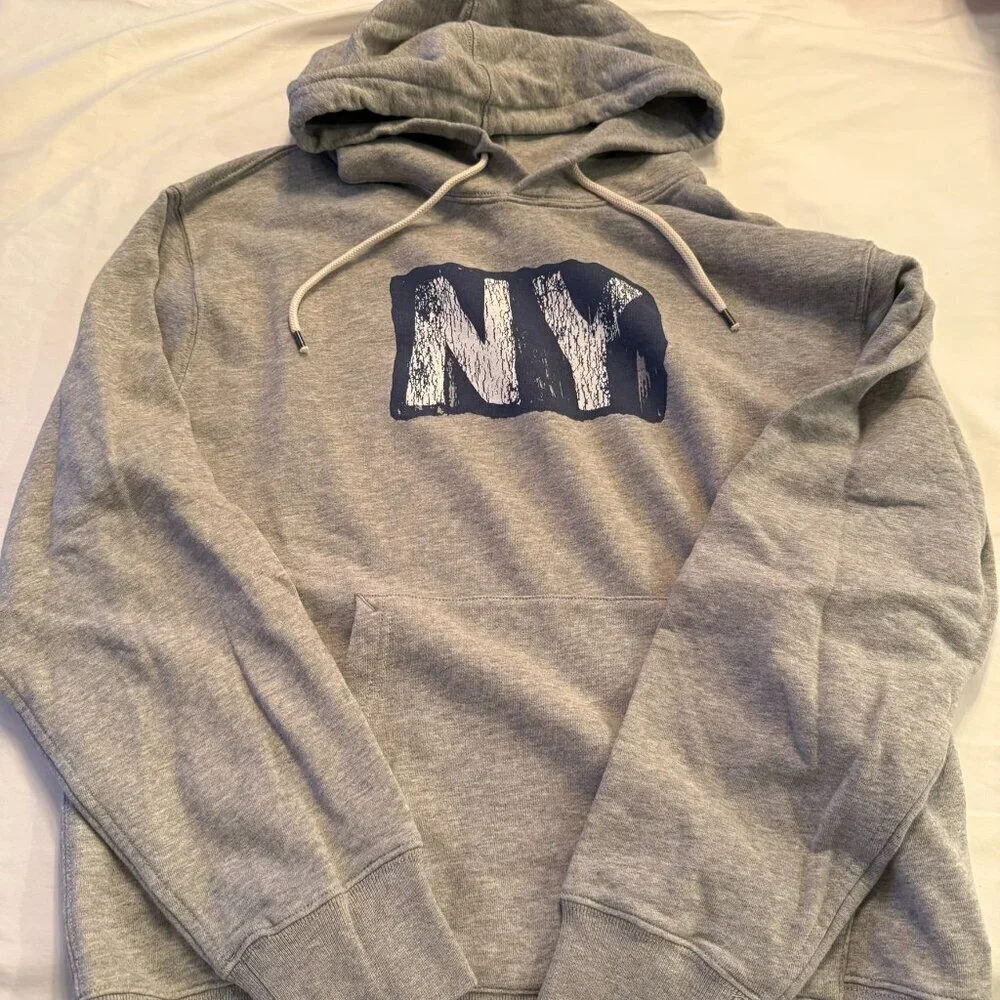 J. Crew Knit Goods Hooded Sweatshirt NY